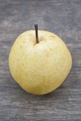 close up Chinese pear fruit