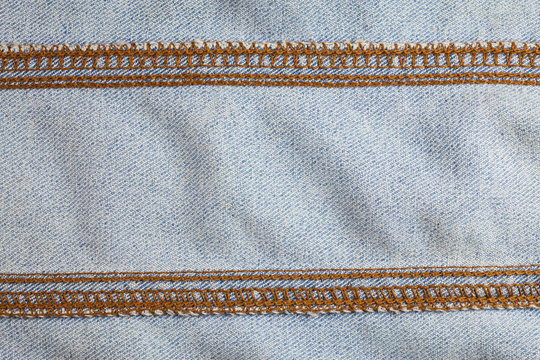 Fragment of jeans texture background.