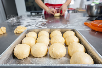 Bread, Pizza, Baking background