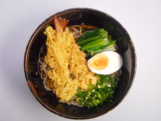 天ぷらそば