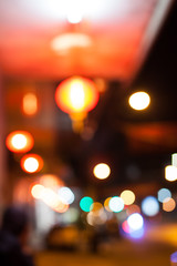 Colorful background blurred bokeh texture and defocused sparklin