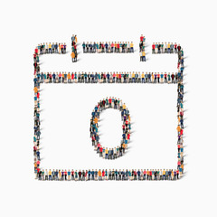  people    calendar date icon holiday