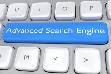 Advanced Search Engine concept