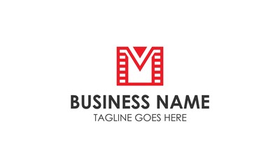 Fototapeta premium M Film Logo