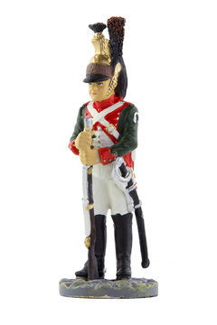 Сержант 25-го драгунского полка в походной форме, 1810 год
