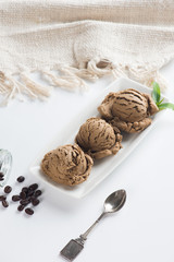 coffee ice cream