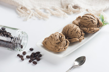 coffee ice cream