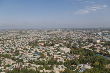 Osh skyline as seen from Sulaiman Mountain