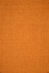 Brown woven ribbed cotton fabric