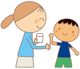 親子　ばんそうこう