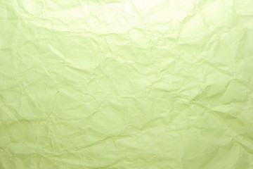 Crumpled recycle paper background and texture