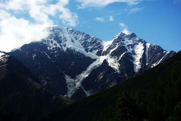 mountain landscape  , beautiful nature  background