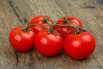 Tomatoes on the branch