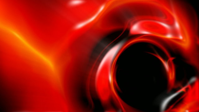 Abstract red glow liquid glass motion background
