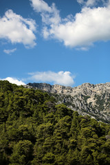 Beautiful mountain scene