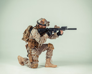 Special force soldier / strike ball player