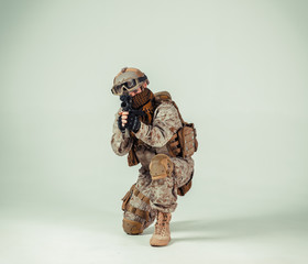 Special force soldier / strike ball player