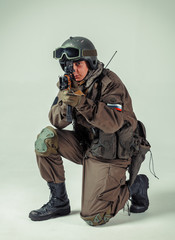 Special force soldier / strike ball player