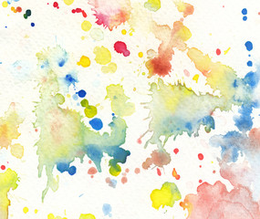 Fototapeta na wymiar colorful watercolor splash background textures