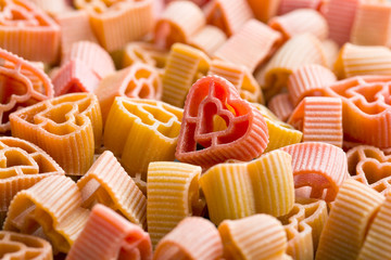 heart shaped pasta