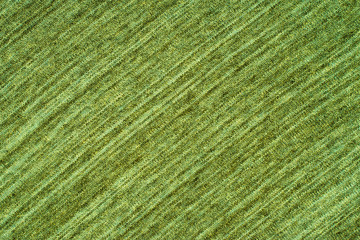 close up of a green knitted fabric