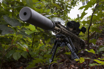 Quiet rifle