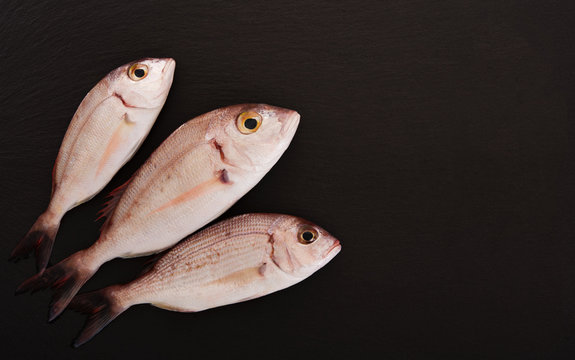 RAw fish with other ingredients