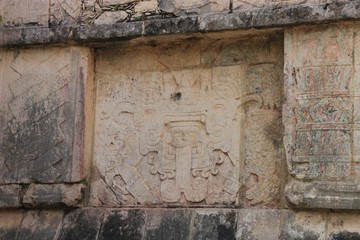 Registration walls of Chichen Itza