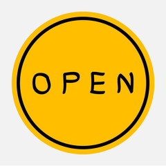 Circle open Vector EPS10, Great for any use.