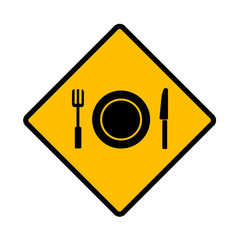 Fork plate knife Vector EPS10, Great for any use.