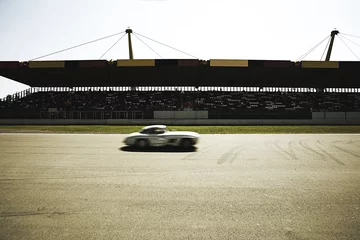 Fotobehang Sportwagen in de race © fotofuerst