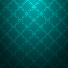 Cyan geometric pattern