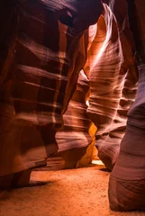 Abwaschbare Fototapete Schlucht Panoramablick auf den Antelope Canyon