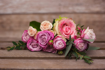 beautiful bouquet of roses