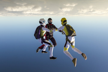 Skydiving photo.