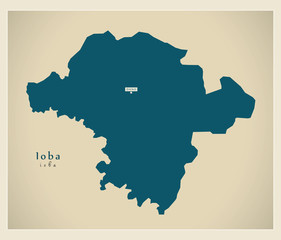 Modern Map - Ioba BF