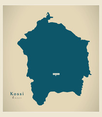 Modern Map - Kossi BF