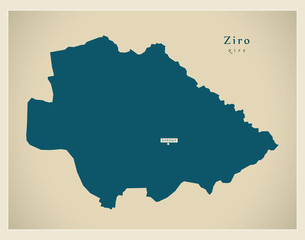 Modern Map - Ziro BF