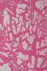 Pink-White painted wall, grunge background.