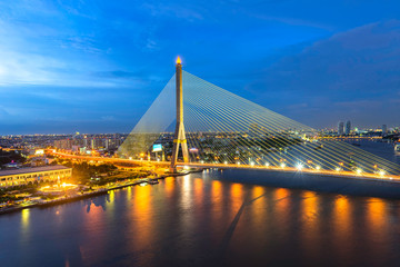 Bangkok Rama8 bridge