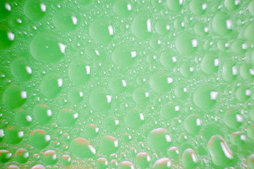 Colorful liquid droplets background wallpaper