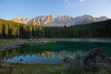 Karersee - Lago di Carezza in Alps