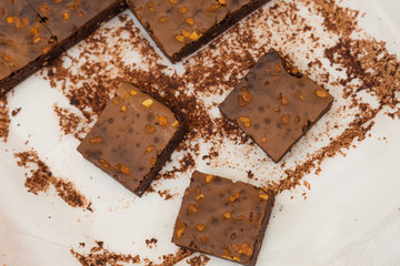 Fresh Homemade Chocolate Brownie