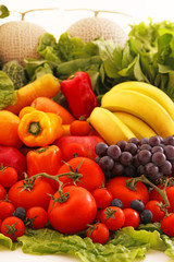 Obraz na płótnie Canvas 新鮮な野菜と果物