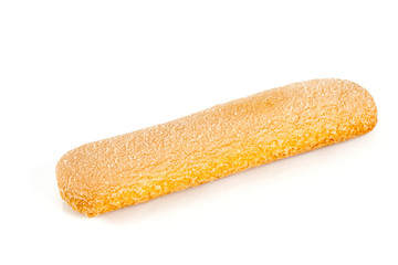 ladyfingers cookies isolated on white