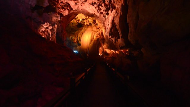 Limestone cave
