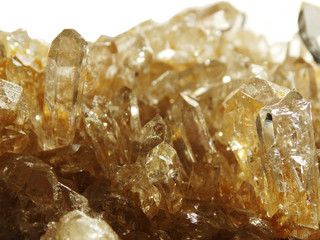 citrine geode geological crystals
