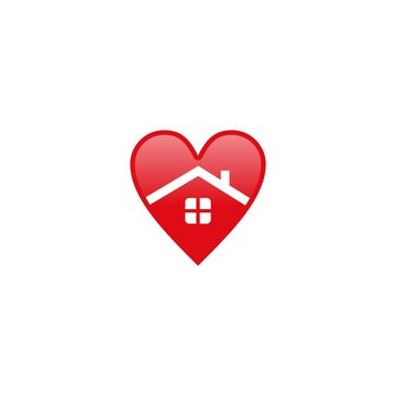 House Heart Logo