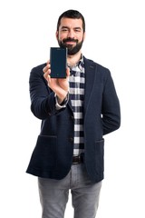 Man talking to mobile