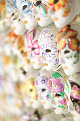 Fototapeta na wymiar venice carnival mask souvenirs